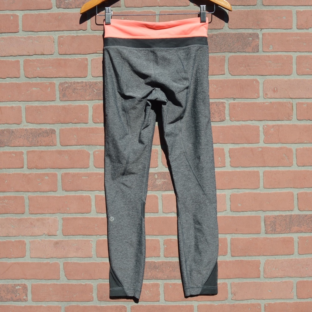 Lululemon Inspire Tight Heather Grey Leggings Size 2 - Picture 11 of 14